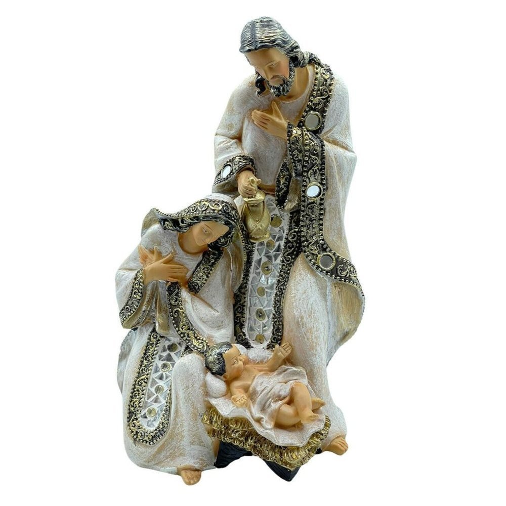 Mark Roberts Christmas Nativity Statue Holy Family HTF